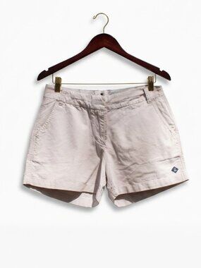 Cotton Sperry Women’s Khaki Chino Shorts - Size 28